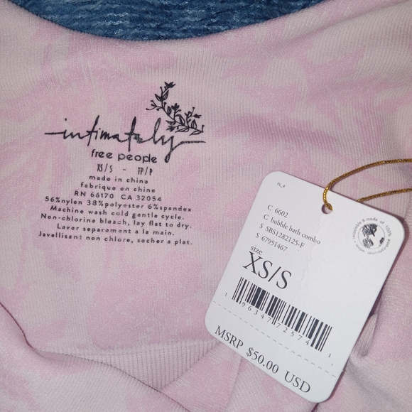 NWT Intimately by Free People Bubble bath combo bodysuit - Picture 3 of 5